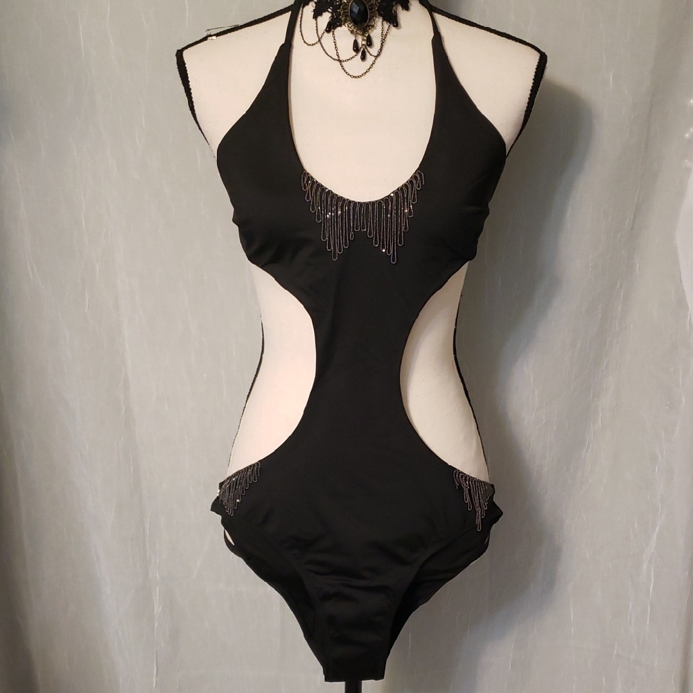 STQ Bad Queen One-piece Swimsuit L
